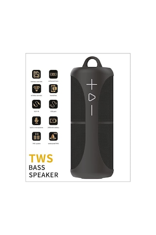 Linktech T120 Tws Kablosuz Hoparlör (Çift Iki Parça) Usb/Sd/Bt/Au
