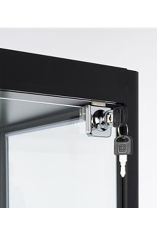 Camlı Vitrin - Cam Dolap - Camlı Koleksiyon Vitrini - Kurulu Ürün 175X70X30