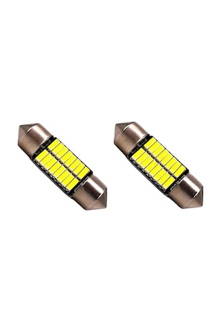31mm Beyaz 8 Smd Sofit Oto Led Ampülü