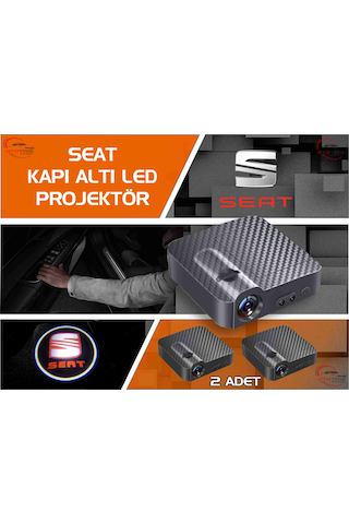 Seat Araçlar İçin Kapı Altı Led Aydınlatma 2 Adet