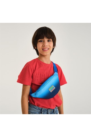 Coral High Lacivert Mavi Gradyan Bel Çantası Ve Bozuk Para Çantası Seti - Erkek Çocuk Çok Renkli
