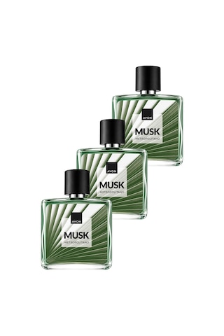 Avon Musk Metropolitano Erkek Parfüm EDT 3 x 75 ML