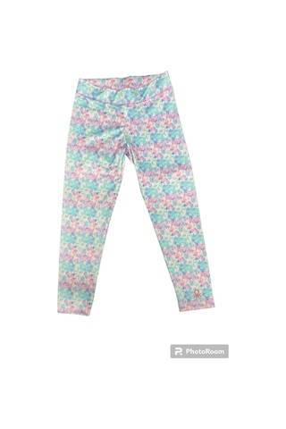 United Colors of Benetton Kız Çocuk Uzun Tayt Turkuaz