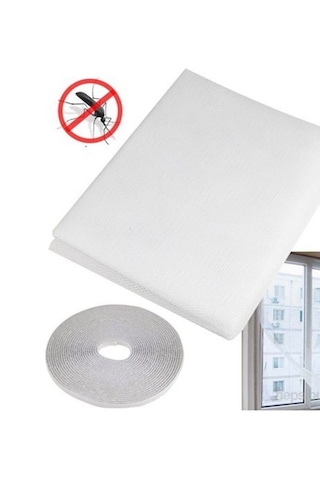 Tak Çıkar Sineklik Cırt Bantlı 150x100 Pratik Pencere Sineklik