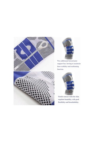 Trendooze Cbtxglobal Silikon Diz Koruyucu Spor Çift Dizlik Fb Mavi