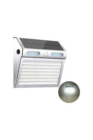 Cbtx Ds138 Güneş Enerjisi Işıkları Kapalı Dış Mekan Ip65 Su Geçirmez Aydınlatma Lambası Duvara Monte Işık - Beyaz Işık Diğer