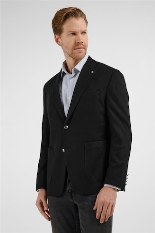 İmza Siyah Kırlangıç Yaka Düz Slim Fit 6 Drop Ceket 1002255159 Siyah