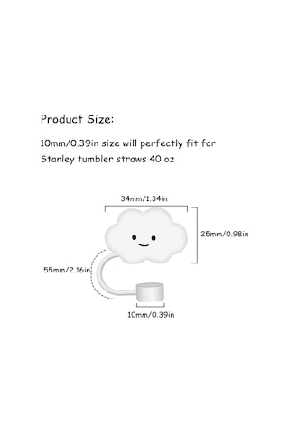 Ximistore9 6 Adet Silikon Pipet Kapağı Seti - Pvc Malzeme, 2.5x3.8cm Boyutunda, İçecek Boruları İçin Korumalı Kapağlar Çok Renkli