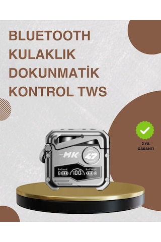 Bluetooth 5.0 Kulak İçi Kablosuz Kulaklık Dokunmatik Kontrol, Düşük Gecikme Model