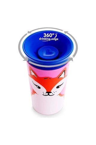 Munchkin Mucize 360° Wildlove Alıştırma Bardağı 12 Ay+ 266 ML Ti Çok Renkli