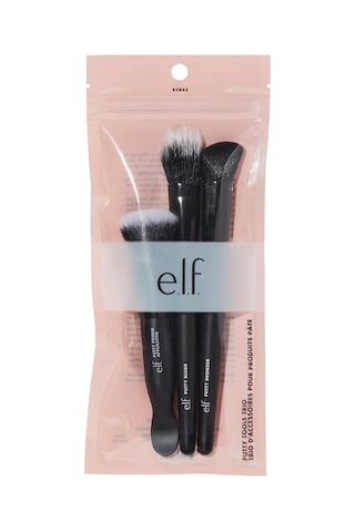 E.l.f. Macun Araçları Üçlü, Macun Ürünleri İçin 3&apos Lü Yüz Makyaj Fırçası Seti, Macun Astarı, Allık Ve Bronzlaştırıcı, Vegan Ve Hayvanlar Üzerinde Denenmemiş Olarak Kolayca Karıştırmanıza Yardımcı Olur Diğer