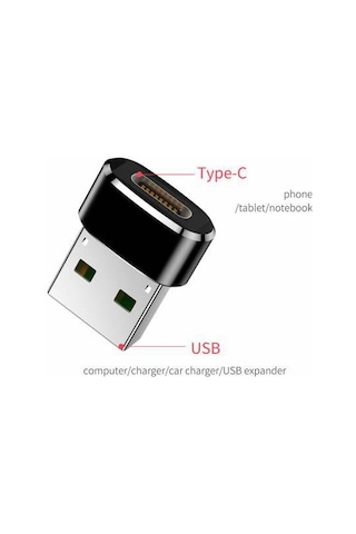 2.0 Type C To Usb Dönüştürücü Mini Otg Çevirici