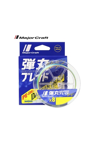 Major Craft Dangan Braid İp Db8 Pe 1.5/0.19mm/30lb/12.3kg/150 Metre Multi Genel