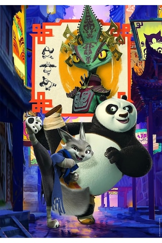 Clementoni 104 Parça Puzzle Kung Fu Panda 25781