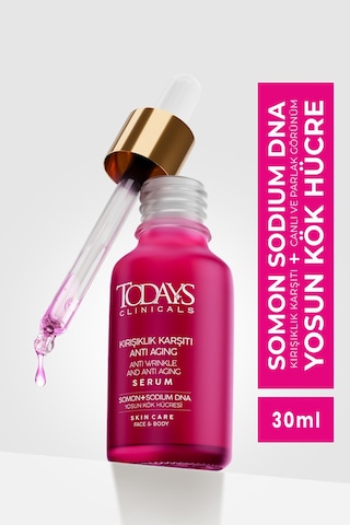Todays Clinicals Somon Sodyum Dna Yosun Kök Hücresi Gözenek Sıkılaştırıcı Yüz Serumu 30 ML
