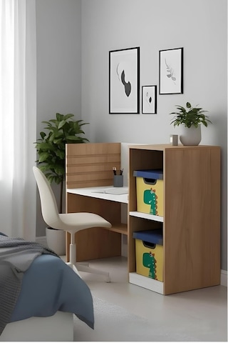 Ayarlanabilir Çalışma Masası %100 Mdf Kaliteyle Tasarlandı Küçük Yaştan Büyük Yaşa Kadar Tek Masa Çok Renkli