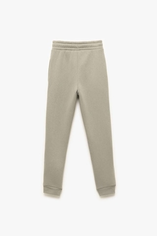 Koton Erkek Çocuk Beli Lastikli Cepli Şardonlu Basic Jogger Eşofman Altı Gri