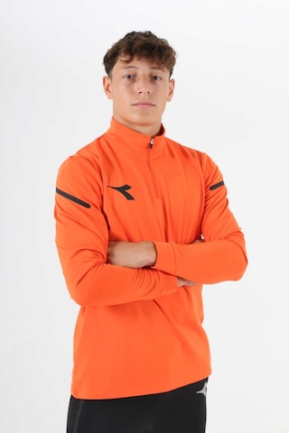 Diadora Alto Antrenman Eşofmanı Tek Üst Turuncu