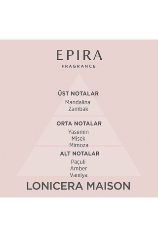 Epıra Lonıcera Maıson Kadın Parfüm 50ml Edp Amber - Çiçeksi