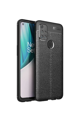 One Plus Nord N10 5g Kılıf Zore Niss Silikon Kapak Siyah