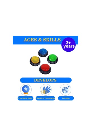 Anjiexun Sınıflar İçin, Işıklı Ve Sesli Oyun Zilleri Oyunlar İçin Harika