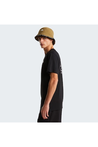 The North Face M Mountain Sketch Regular Short Sleeve Erkek T-shirt-32573 Siyah