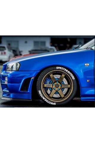 Lastik Yazısı 8Xli Speedhunters 1.Sınıf Kalite Solmaz Stıker (346743788)