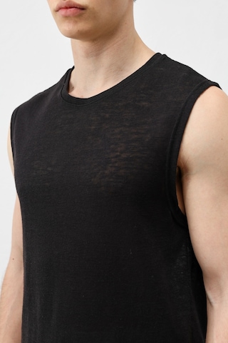 Antioch Kolsuz Erkek T-shirt Siyah