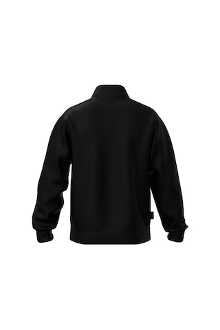 Mizuno Athletic 1/4 Zip Erkek Fermuarlı Sweatshirt Siyah Çok Renkli