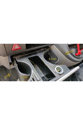 Transporter T5 &t5.1 Uyumlu Bardaklık Tamir Kanat Plastik Takımı