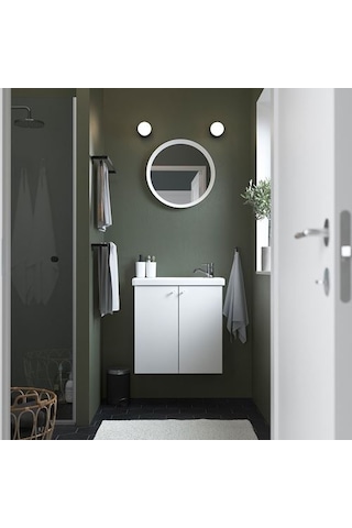 Ikea Tvällen Lavabo, Beyaz, 64x33x5 Cm