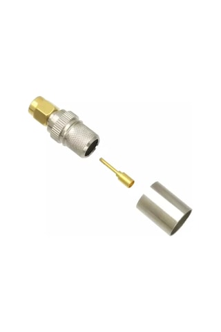 Sma Erkek Rp Lmr400 Sıkmalı Tip Rf Konnektör Smrp-400