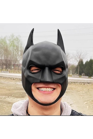 Erkekler İçin Batman V Superman: Adaletin Şafağı Yetişkin Yarım Maske Cosplay Partisi Cadılar Bayramı Karnaval Maskesi Aksesuarları Hediyeler