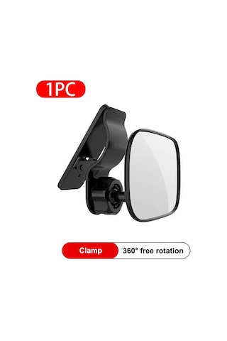 Seametal Araba Bebek Arka Koltuk Dikiz Aynası Bebek Ve Yürümeye Başlayan Çocuk İçin Güvenlik Görünüm Vantuz Cam Güneşlik Plaka Klipsi Clamp