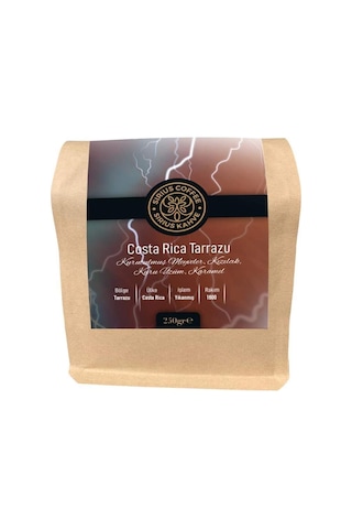 Sirius Premium Kahve Costa Rica Tarazu 250 Gr - Çekirdek Aeropress