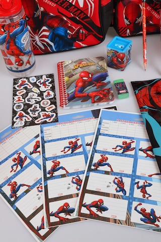 X Dekomus Lisanslı Spiderman Gamevers Collection Kırtasiye Seti & Okul,kalem Ve Termoslu Beslenme Çantası,beslenme Kabı,matara Seti 165-Koyu Yeşil