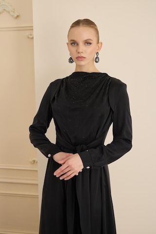 Senna Imelda Dress Siyah Siyah