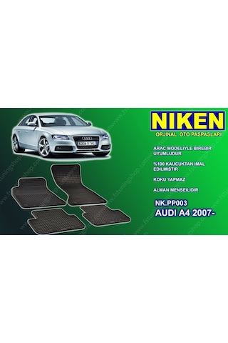 Niken Audi A4 Paspas Kauçuk Oem Germany B8 2008 / 2015