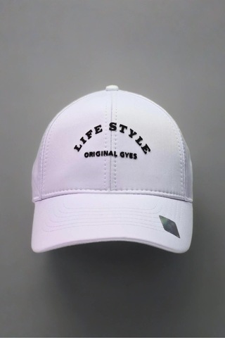 Caxis Life Style Şapka Gyes Özel Tasarım Cap Beyaz