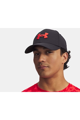 Under Armour M Blitzing Low Str Şapka 1376700-005 Siyah Siyah