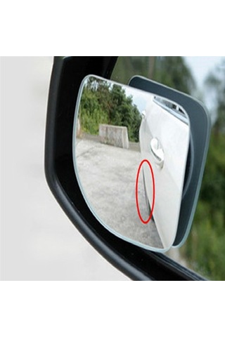 Oto Ayna Araç Kör Nokta Aynası Ayarlanabilir Çerçevesiz Üçgen 2li Set Sy-052