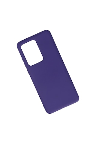 Newface Samsung Galaxy Uyumlu S20 Ultra Kılıf Nano İçi Kadife Silikon Glblseme - 16 - Mor