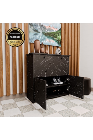 Dekorfim DF08103BD MDF Antre Hol Ayakkabılık Ayakkabı Dolabı