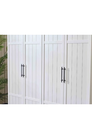 Bengi Ticaret Dolap Urlu Boston 90423 Gardrop Yüksek Ayak 4 Kapı Kalite Malzeme El Yapım