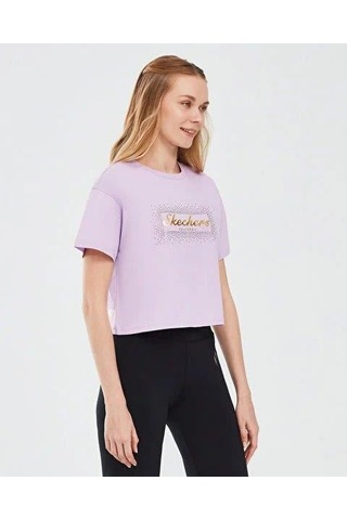 Skechers Graphic T-shirt W Short Sleeve Kadın T-shirt S221460-505-3881