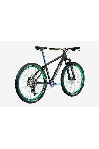 Kron Rebel 27.5 Jant 1x8 Dağ Bisikleti 16.5 İnch Mat Siyah-rainbow
