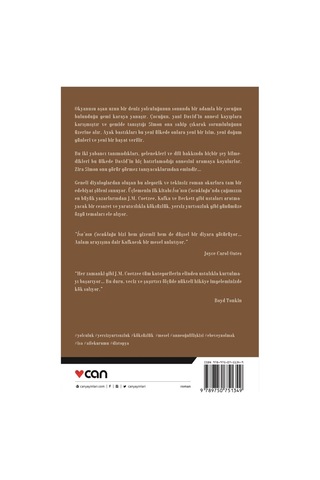 İsa'nın Çocukluğu - John Maxwell Coetzee - Can Yayınları