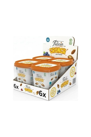 Felicia Crunch Anti Hairball Kedi Ödülü 100 Gr 6'lı