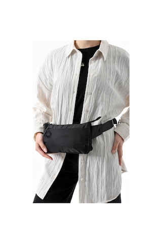 571 Collections Çok Cepli Bel Çantası Unisex Siyah Model: 571-13-9r Siyah