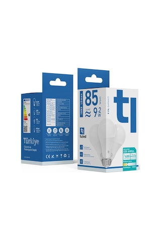 Redeem A70s E27 Led Ampul, Titreşimsiz, Göz Konforu, 1093 Lümen, Beyazı, 5000 Kelvin